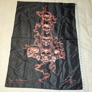 Thor's Skullhammer Wall Hanging Banner Flag